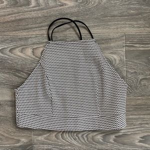 Urban Outfitters Gingham Halter Top